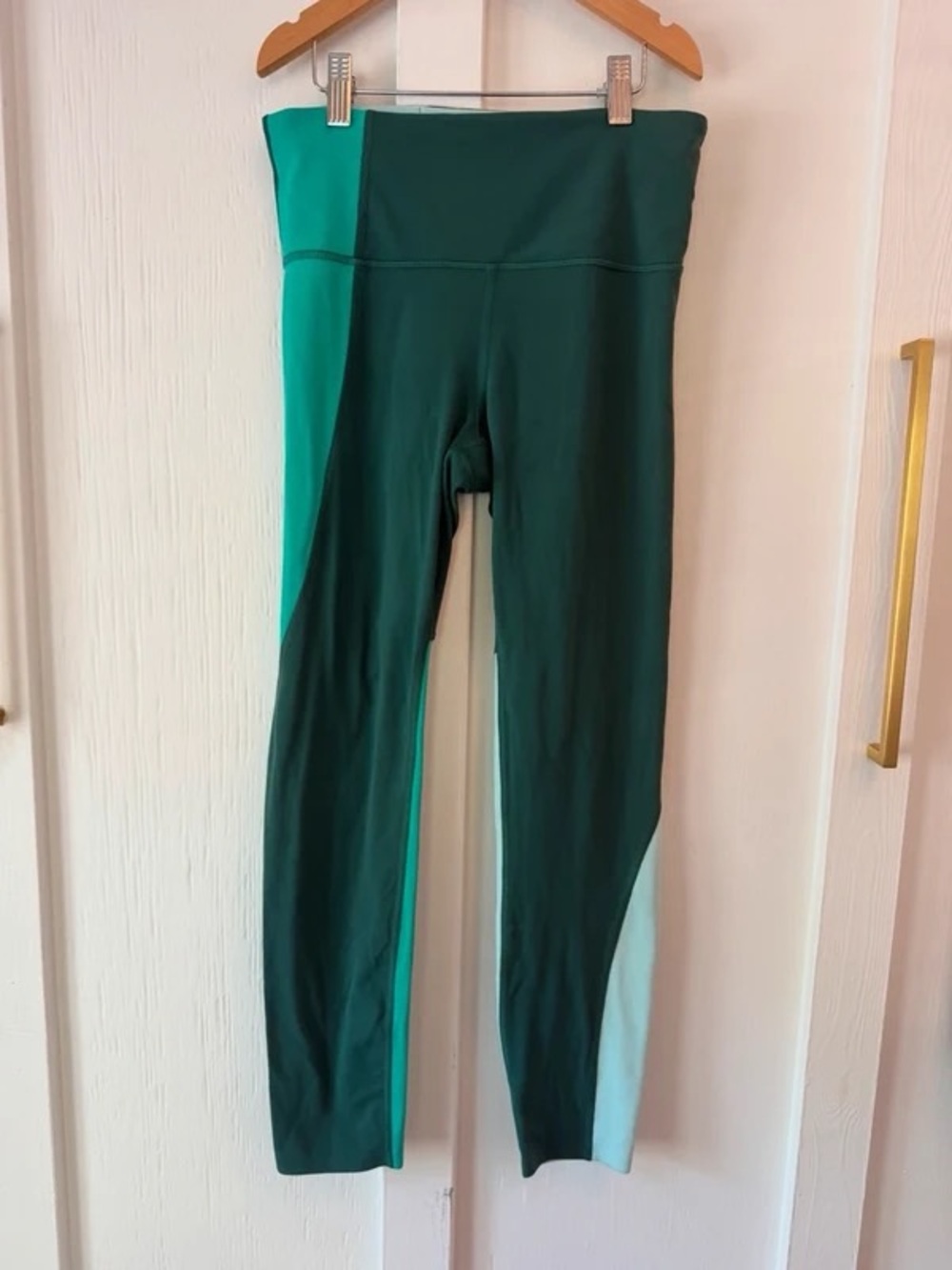 Athleta Colorblock Leggings, Size Small.